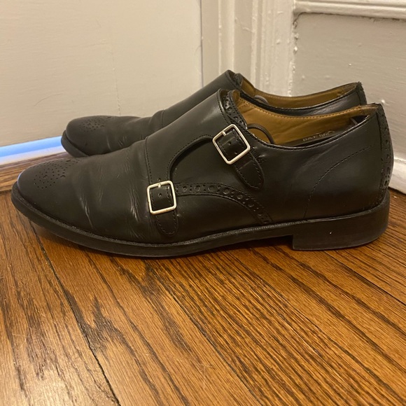 Double Monk Strap Cole Hana size 9 - Picture 2 of 5